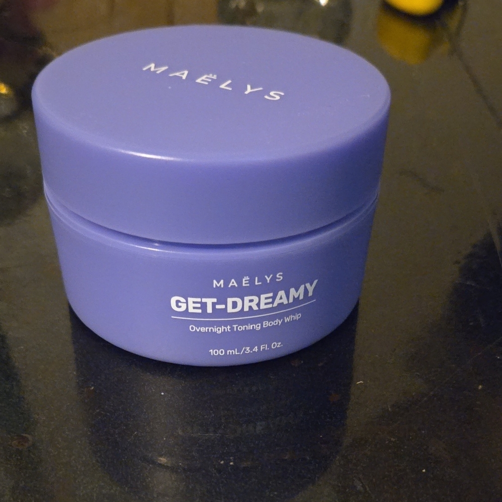 NIB SEALED! MAËLYS -Get Dreamy Overnight Toning Body Whip -Purple Jar 3.4 fl. oz